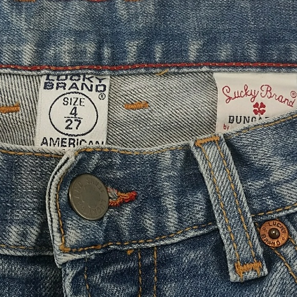 Lucky Brand Distressed Blue Jeans - Picture 5 of 8